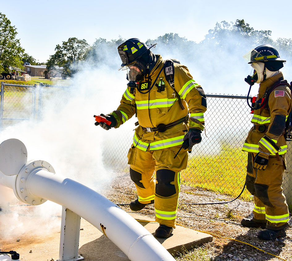 Teex firefighters