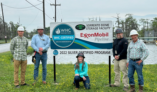 ExxonMobil-Pipeline-Companys-Sorrento-Dome-site-achieves-WHC-Certified-Gold-status-