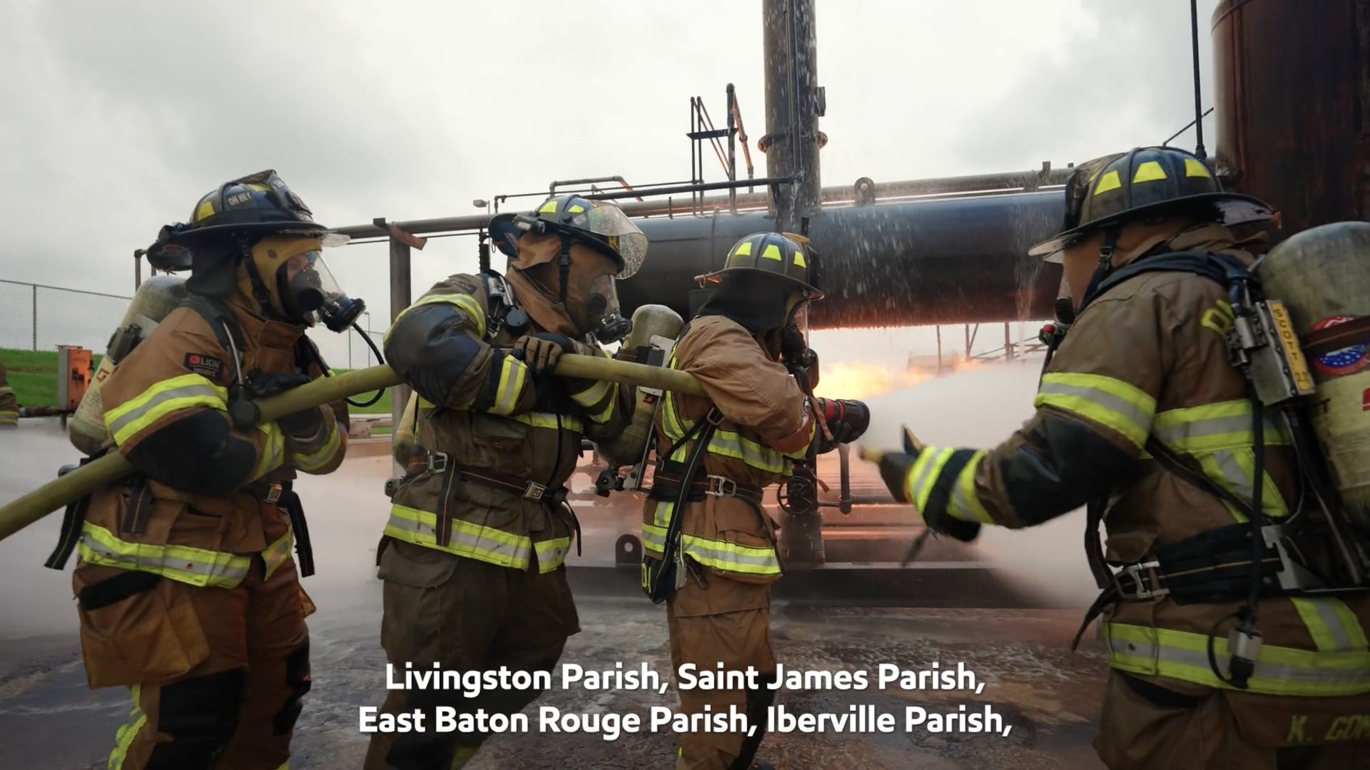 Hear From Louisiana Firefighters at TEEX training